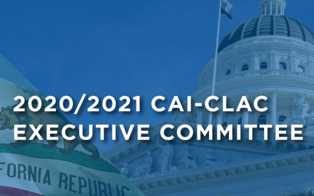 2020-2021 CAI-CLAC Executive Committee Term Announcement