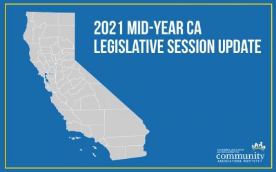 2021 Mid-Year California Legislative Session Update