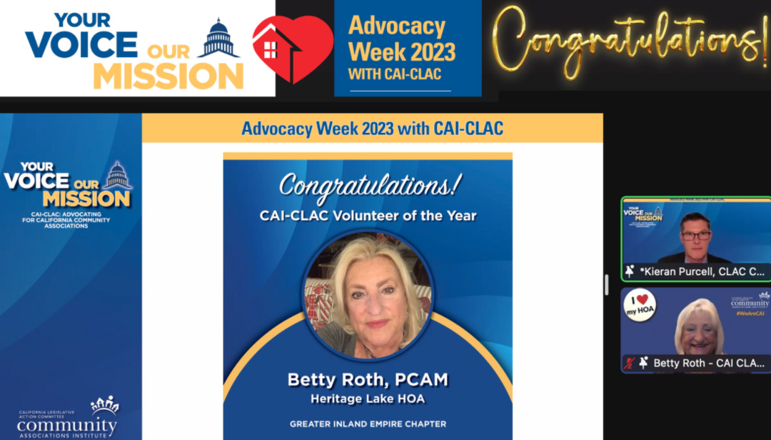 CAI-CLAC Advocacy Week Report: CAI GRIE Chapter Session