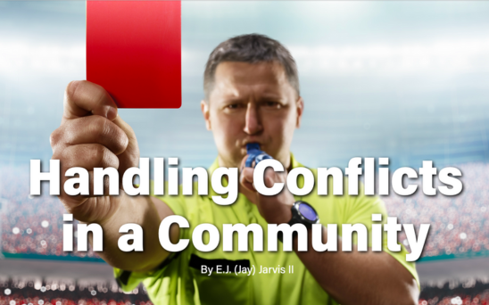 Handling Conflicts in a Community